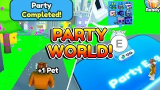Brand *New* Party World Update in Pet Simulator Z 🥳