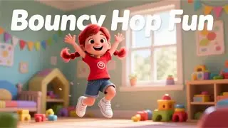 Bouncy Hop Fun | Kids Dance Song & Jumping Music Video