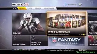 Madden NFL 25 - Menu Walkthrough & Discussion - PlayStation 3 - HD