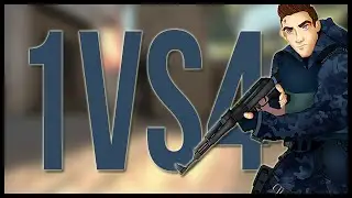 CSGO : Fraakarts ~ Clutch 1VS4 with Ak47 #02