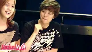 [FANCAM] 20100615 f(x) Amber & Luna AmberWA