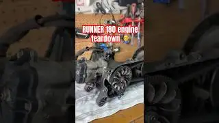Разборка Gilera Runner 180 для сборки PM Tuning 172cc!