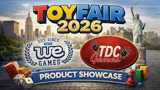 New Board Games, Family Games, & Chess Sets @ the New York Toy Fair!