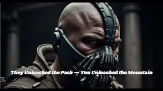 They Unleashed the Pack &mdash; You Unleashed the Mountain&ndash; Bane Motivational Speech (Powerful)