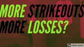 How has the HIGHEST strikeout rate in the HISTORY of the MLB impacted the handicapping world?