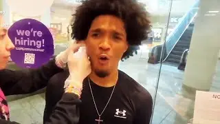 i almost passed out getting my first piercing