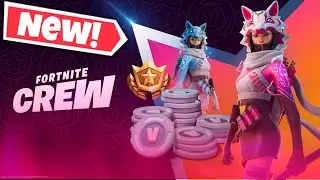 How To Get New *RARE* Fortnite VI Skin! (Fortnite Crew Pack)