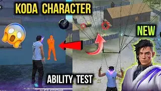 Koda Character Ability Test | Free Fire New Character Koda Gameplay & Skill