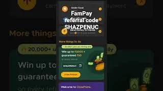 FamPay referral code SHAZPENUC #codes #fampay #fampayupi #referrals #rewards #gta5 #mrindianhacker #