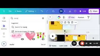 CANVA Tutorial 101  VIDEO EDITING with INTRO OUTRO