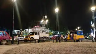 R S puram(Rathina Sabapathi Puram) clocktower time lap #rspuram #clocktower #coimbatore #nightlife