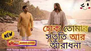 হোক তোমার স্তুতি আর আরাধনা | Hok Tomar Stuti Ar Aradhona | Bengali Christian Worship Song 2026