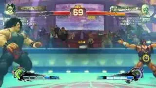 Ultra Street Fighter IV battle: Hugo vs El Fuerte