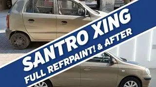 Santro xing repainted #restoration 