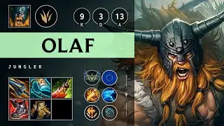 Olaf Jungle vs Naafiri - EUW Challenger Patch 25.16