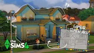 Bikin Rumah Diatur Sama Temen Aku | The Sims 4 Build Challenge