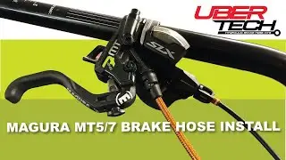 Uberbike Magura MT5/7 Compatible Kevlar Braided Hose Kit Installation Guide