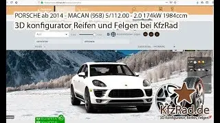 PORSCHE ab 2014 - MACAN (95B) 5112.00 - 2.0 174kW 1984ccm Reifen und Felgen bei KfzRad.de