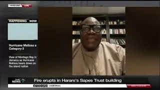 Обсуждение | В здании SAPES Trust в Хараре вспыхнул пожар: Tendai Biti