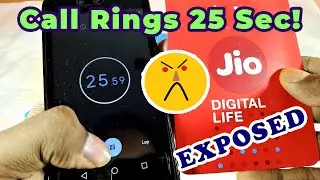 Jio Outgoing Call Rings Reduced to 25 Seconds - Reliance JIO Fraud Exposed with Proof | Som Tips