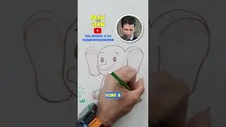 Cute Baby Elephant Drawing For Kids and Toddlers | Elephant Drawing