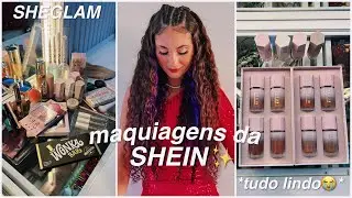 recebidos de maquiagem da SHEIN🛍️ ~ SHEGLAM ~