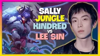 Challenger Sally Shows How To MASTER Kindred Jungle Pathing & Counter Ganks | Engsub