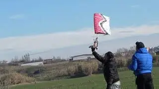 prove di lancio Paramotore rc