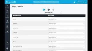 Lexicata Training: How to Import Contacts from a CSV or Excel File