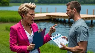 HOA Karen Claimed My Dock Was Illegal, I Showed Her The State Permit With My Name On It