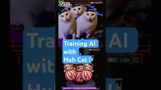 Training AI with Huh Cat 😂 | MEME_Core Simulation V1