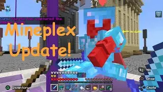 Mineplex Update and Controller Sensitivity Issues