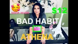 BAD HABIT ATHENA PALETTE - SHADE COLLECTION - REVIEW - HUSH