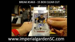 BREAK #1463: 15 BOX CASE BREAK 18-19 UD CLEAR CUT NHL HOCKEY BOX