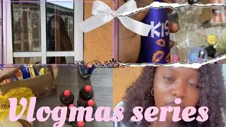 Vlogmas series💕| 3days vlog| Christmas preparations|hairday|shopping&hellip;.