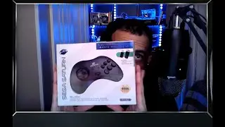 Unboxing RetroBit Sega Saturn Wireless Controller