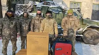 De Leeuw Kyiv - Transport generators to Ukraine - Radio interview