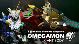 Custom Painted Omegamon X-Antibody #figurerisestandard #digimon #bandai