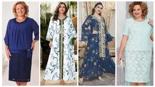 Best stylish woman's dresses designing ideas #plussizemenswear 