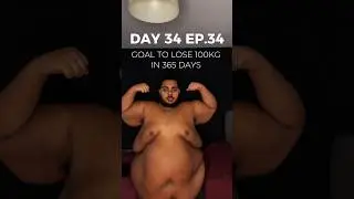 Day 34 of my weightloss journey road to lose 100kg in 365 days ⚖️👀 #weightlossjourney