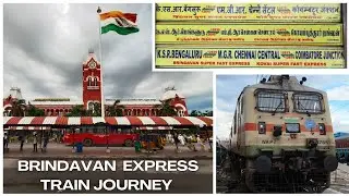 Brindavan Express (12639) Train Journey | SUPR WORLD