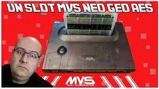 Un slot mvs consolisé dans un boitier  Neo Geo AES