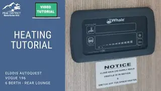Elddis 196 - How to use the heating system