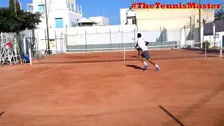 Clay Court Footwork SlidingTennis Drill