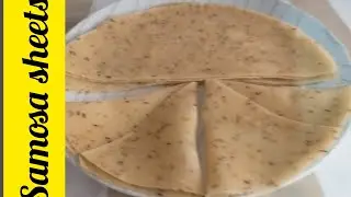how to make easy samosa patti (hindi) recipe samosa patti  samosa recipe Italian chef khan