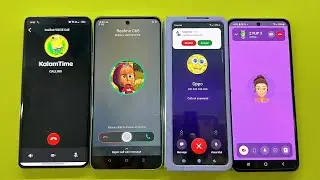 Incoming Call Battle Messenger GOchat vs XPAL vs SnapChat/ Samsung Z Fold, Z Flip, Realmi c68, 13pro