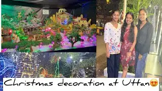 See how Uttan looks in Christmas🎅💕🤩#uttan #christmas #decoration #viralvideo 