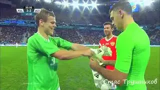 HD Сборная России. Россия 3:3 Испания Friendly match 2017   Russia vs Spain