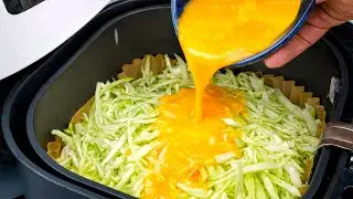 Капуста из фритюрницы с яйцами вкуснее мяса! Простой и вкусный рецепт ужина!