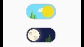 Fun Day Night Toggle Animation